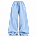 Wide pant - Baby blue