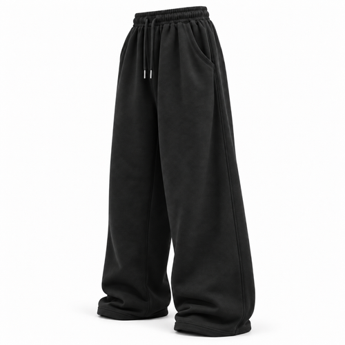 Wide pant - Black