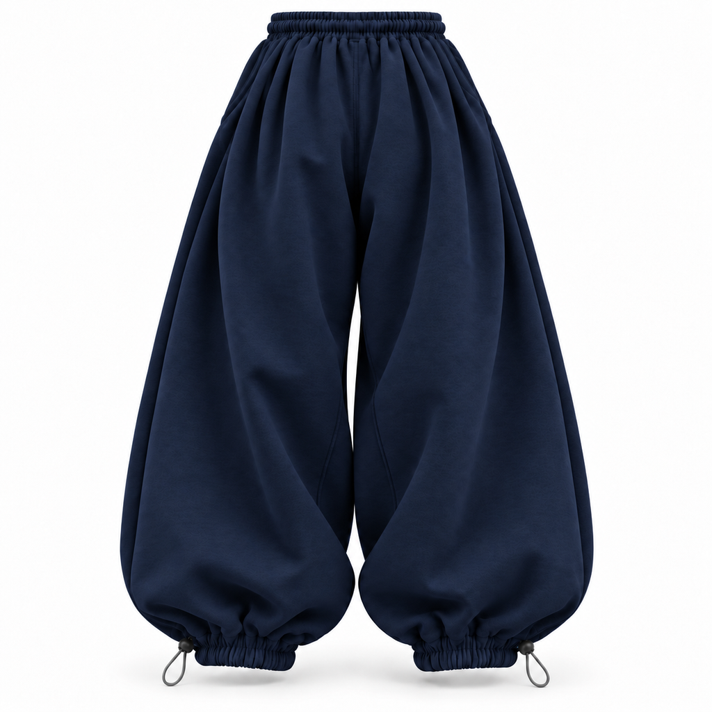 Super wide pant - Navy